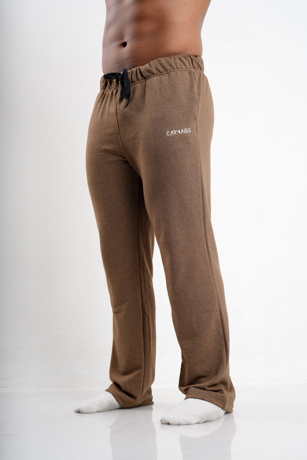 Essential Relaxed Cargo jogger - Brown Marl – Carnage