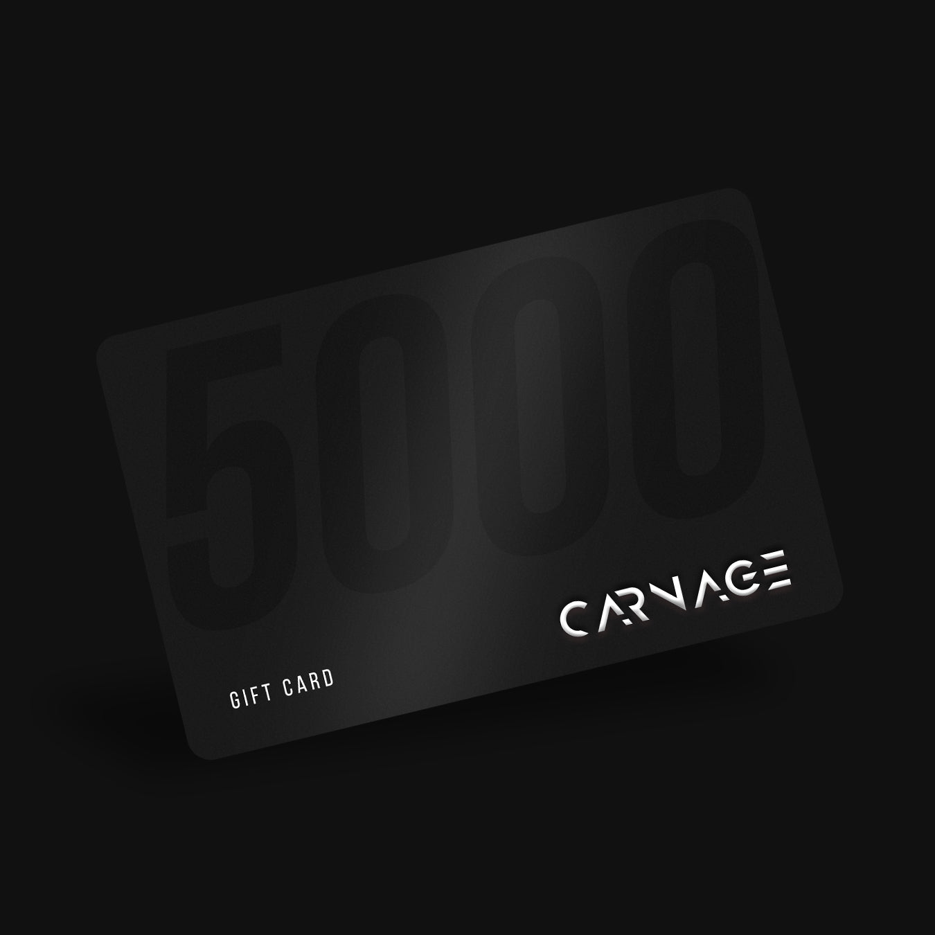 Carnage Physical Gift Card - 5000