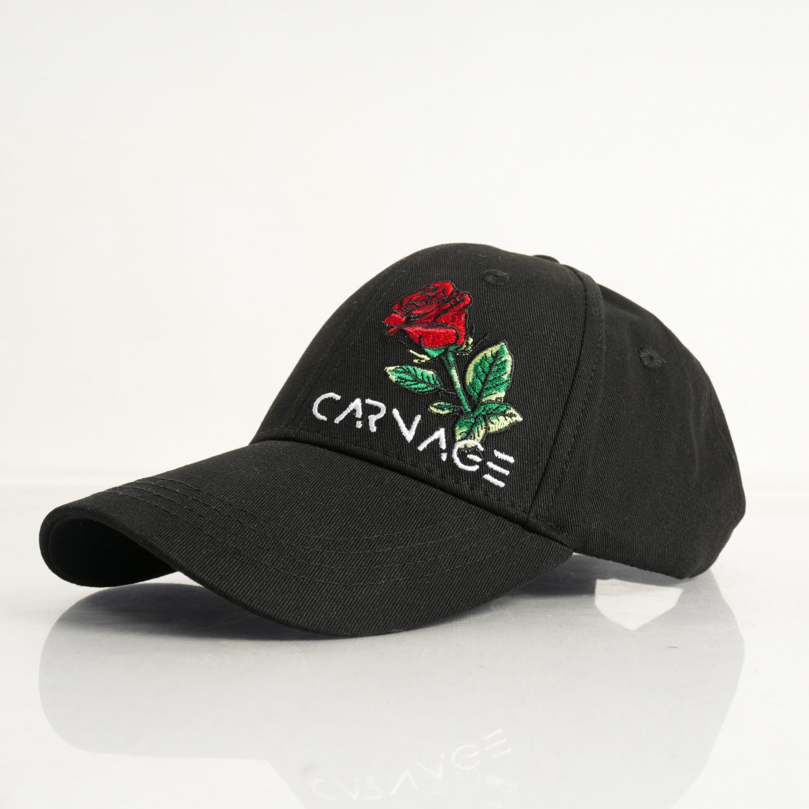 Rose Hope Hat - Black