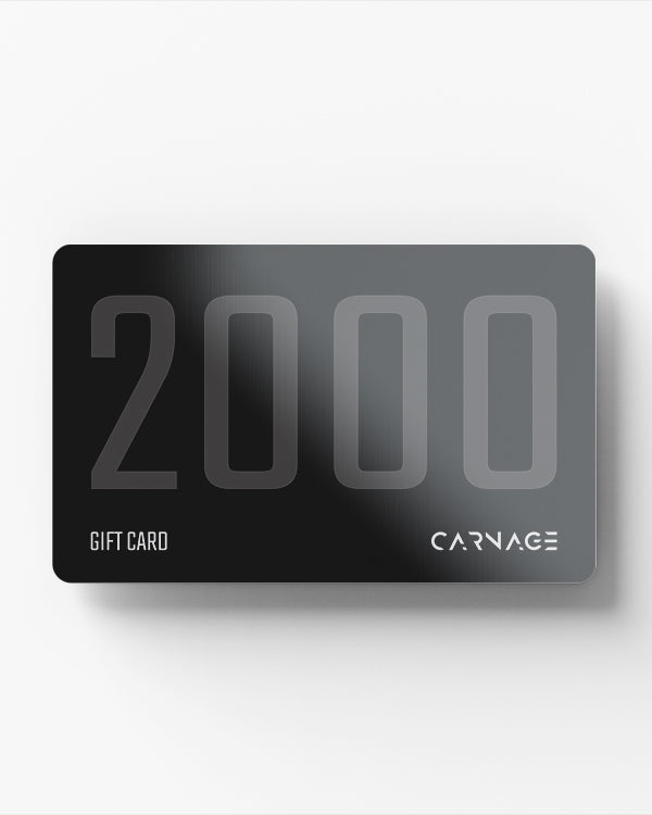 Carnage Physical Gift Card - 2000