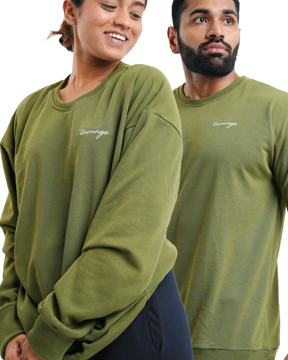 Essential Italic Sweat Shirt - Unisex