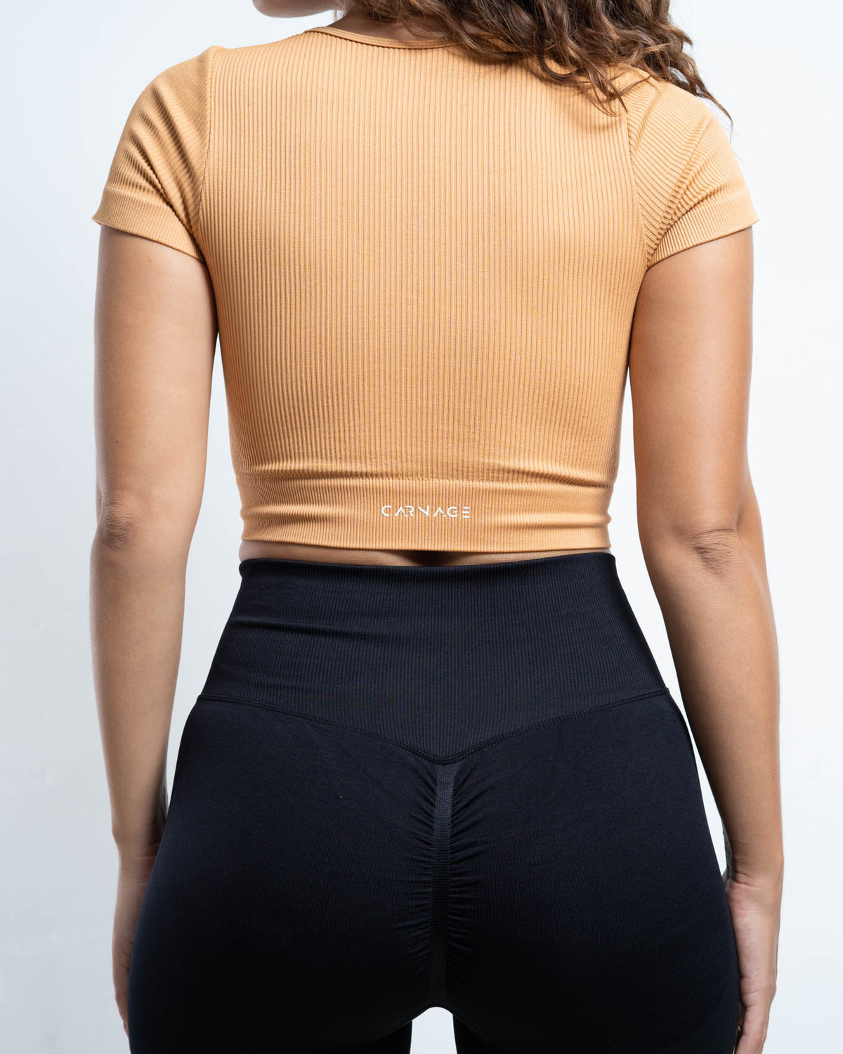 Athleisure V Neck Crop
