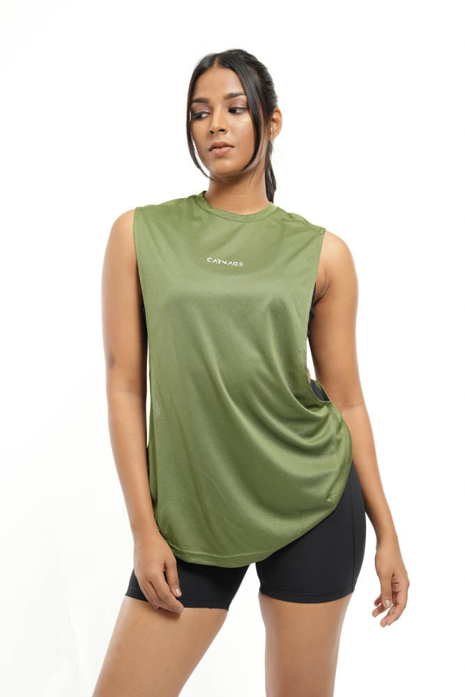 Active Drop Hole Tank - Unisex