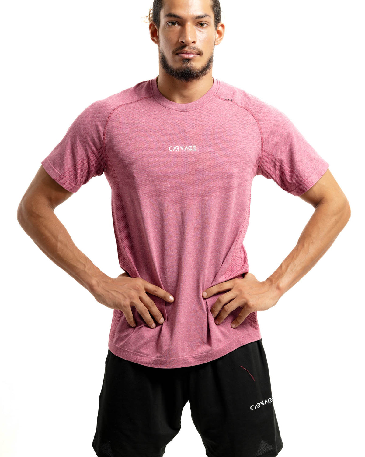 Heather Seamless Performance Tee
