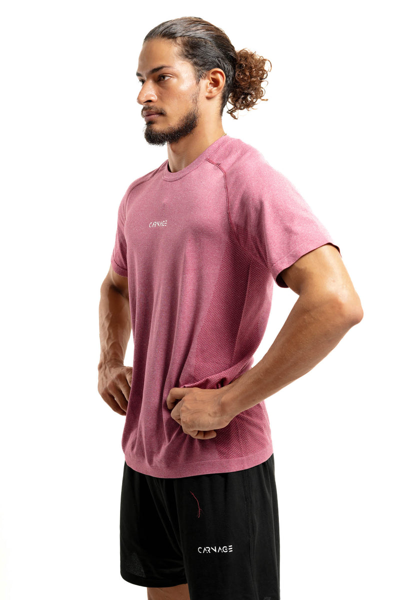 Heather Seamless Performance Tee