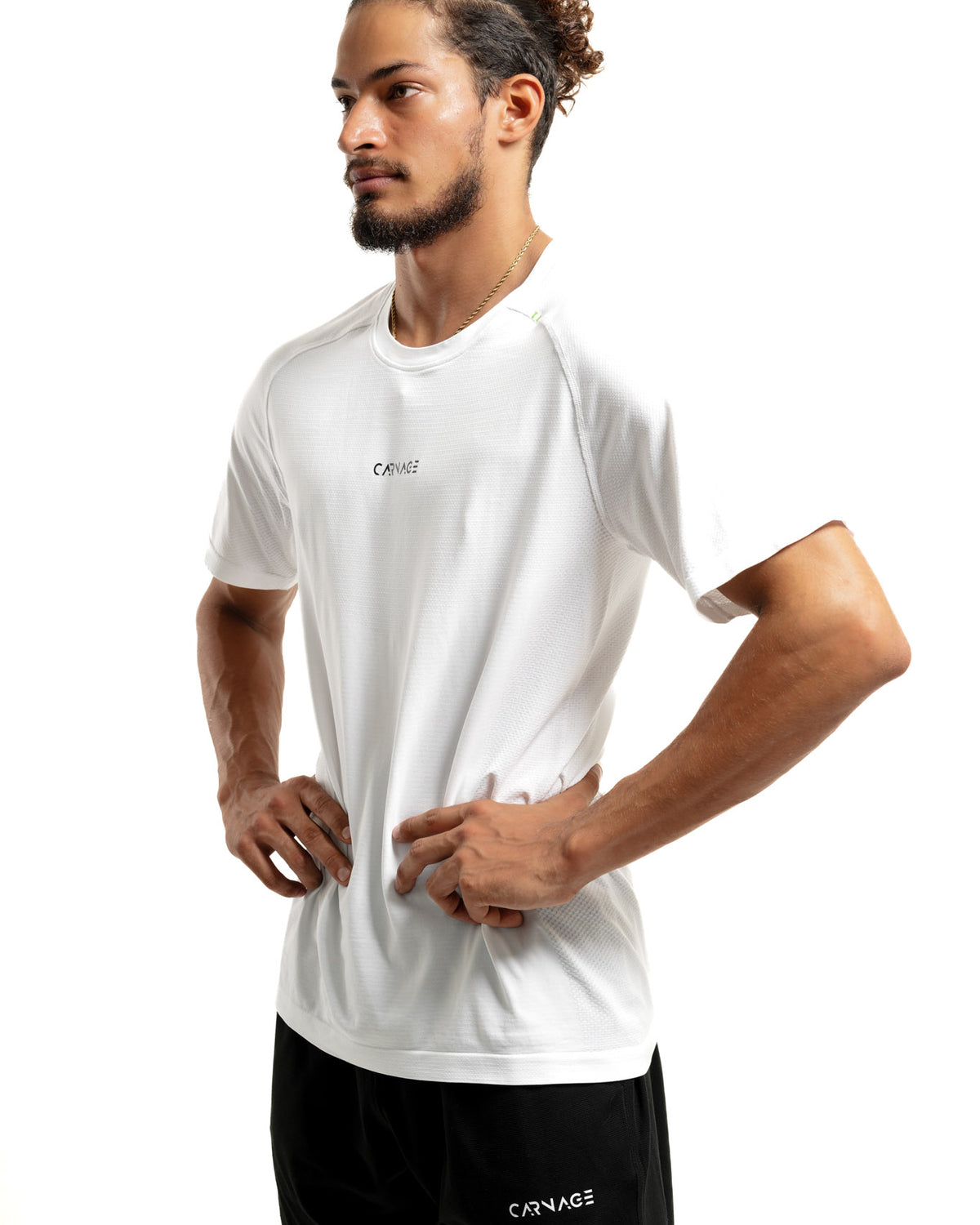 Heather Seamless Performance Tee
