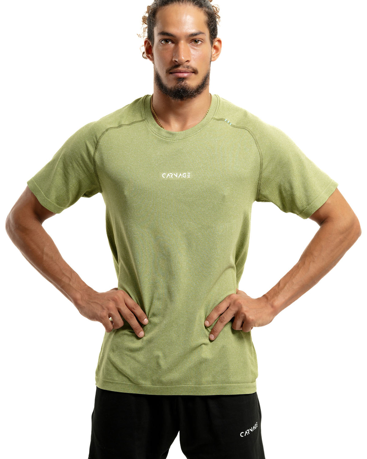 Heather Seamless Performance Tee