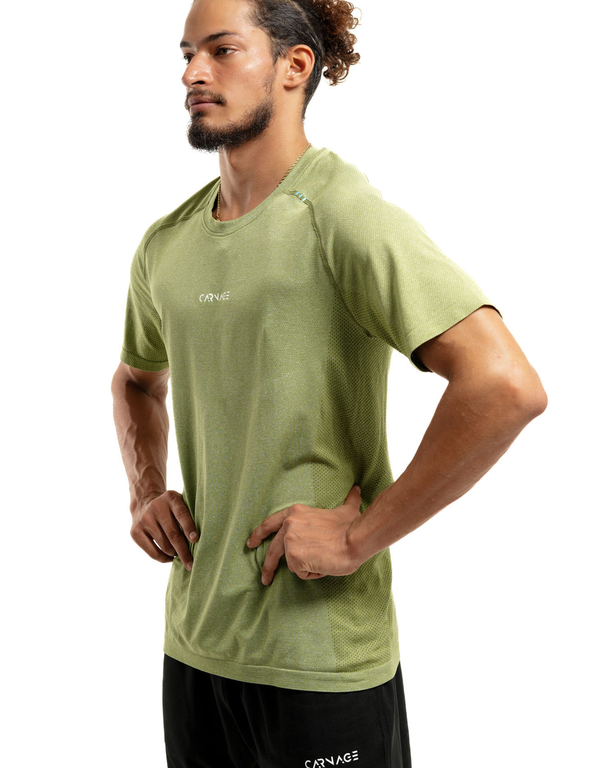 Heather Seamless Performance Tee