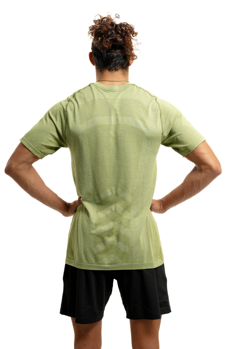 Heather Seamless Performance Tee