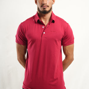 Essential  Polo - Maroon