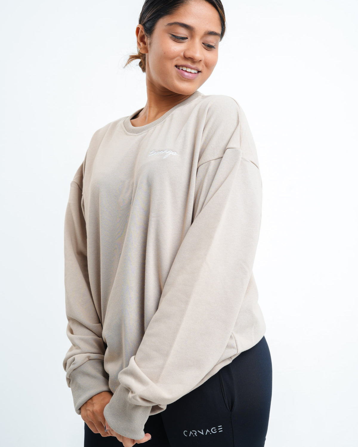 Essential Italic Sweat Shirt - Unisex