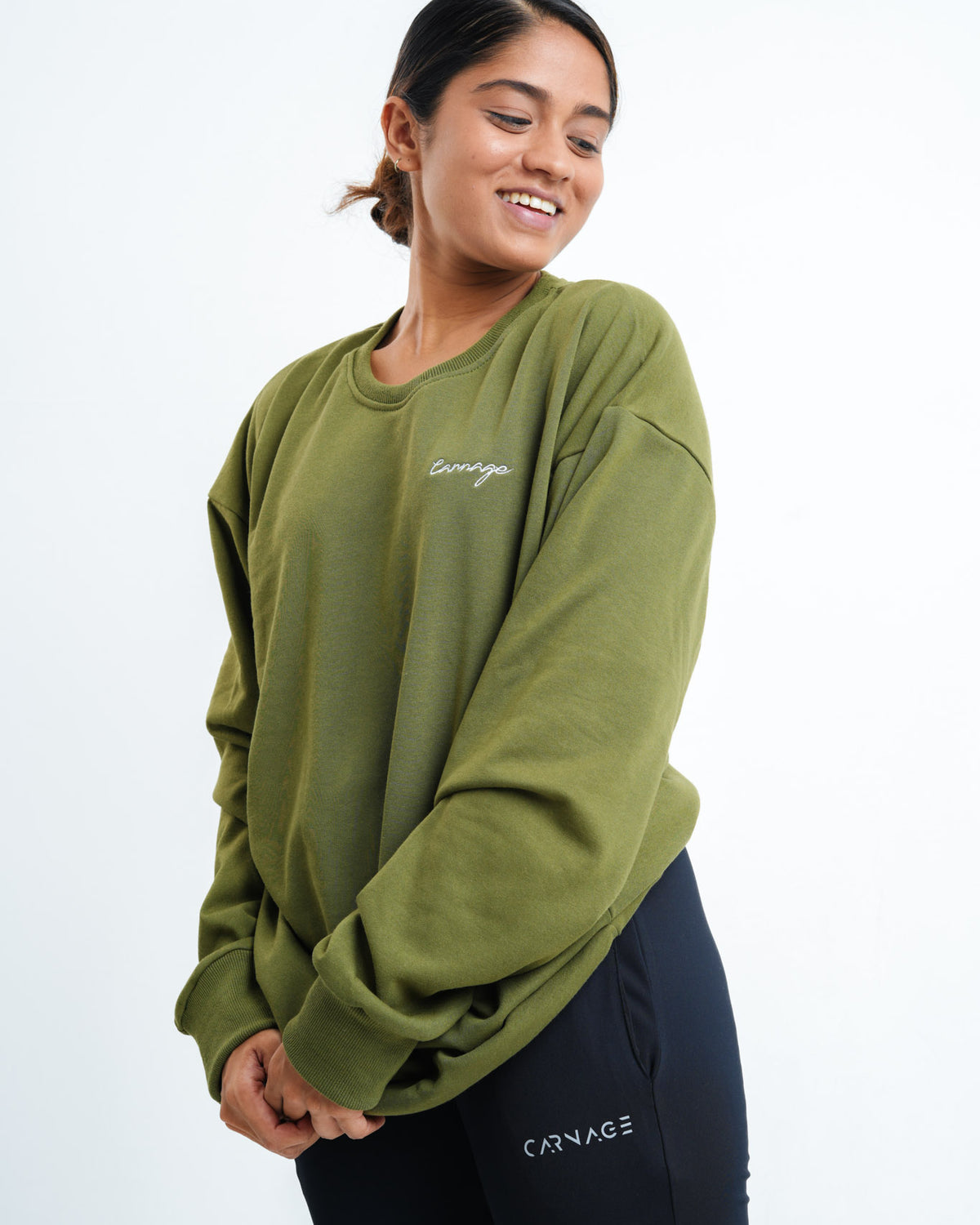 Essential Italic Sweat Shirt - Unisex