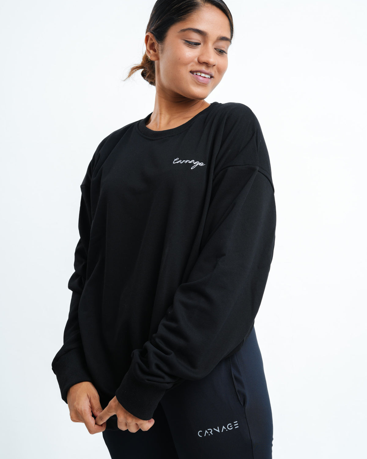 Essential Italic Sweat Shirt - Unisex