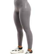 Ribbed V Taper Pocket Legging