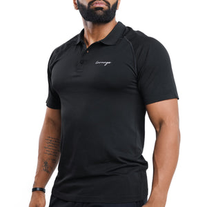 Carnage All-Day Italic Polo - Black