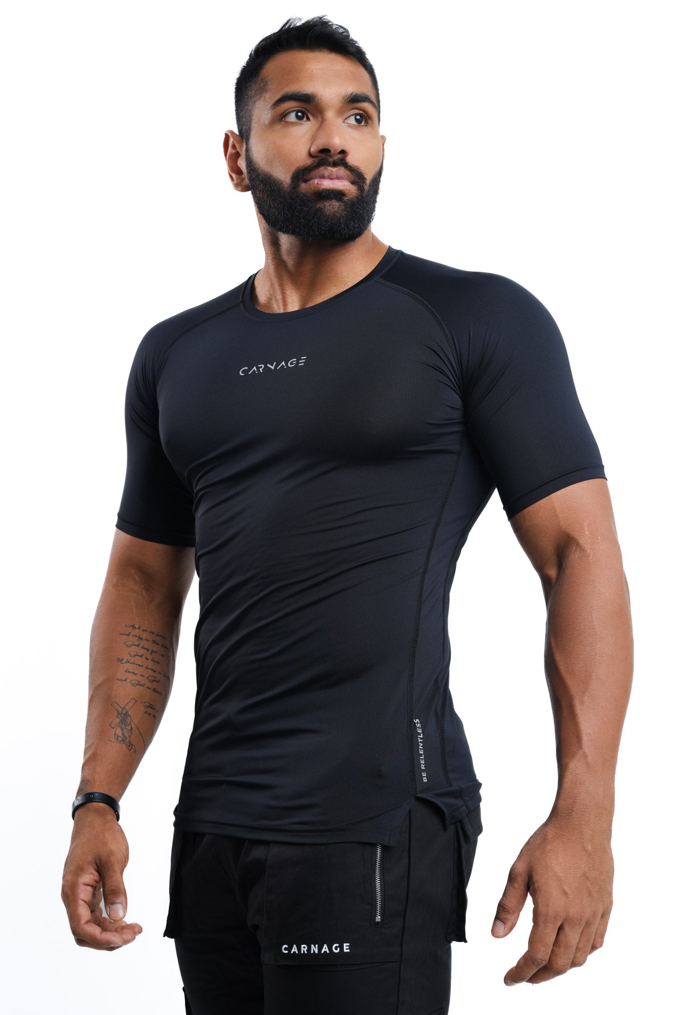 Classic Compression Tee - Black – Carnage