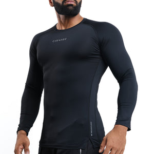Classic Long sleeve Compression Tee - Black