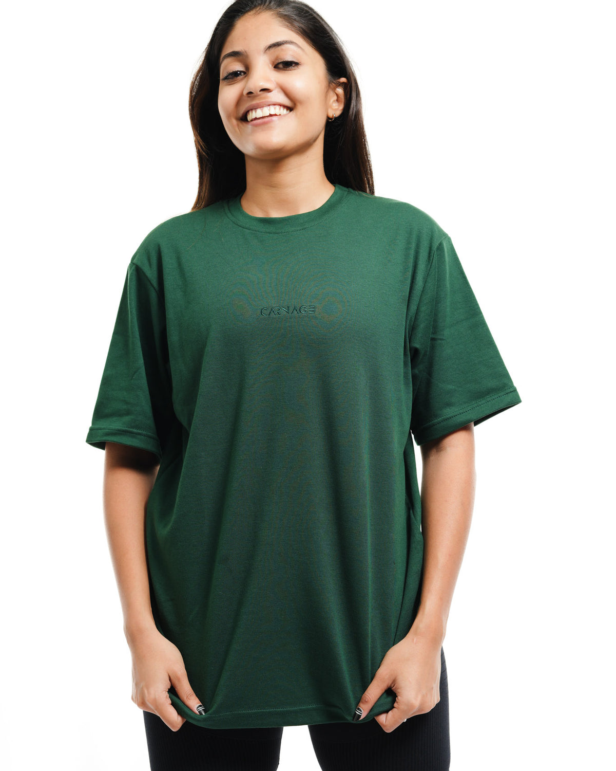 Desire Oversize Tee - Alpine Green