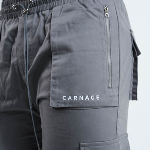 Premium Cargo Pants - Slate Grey