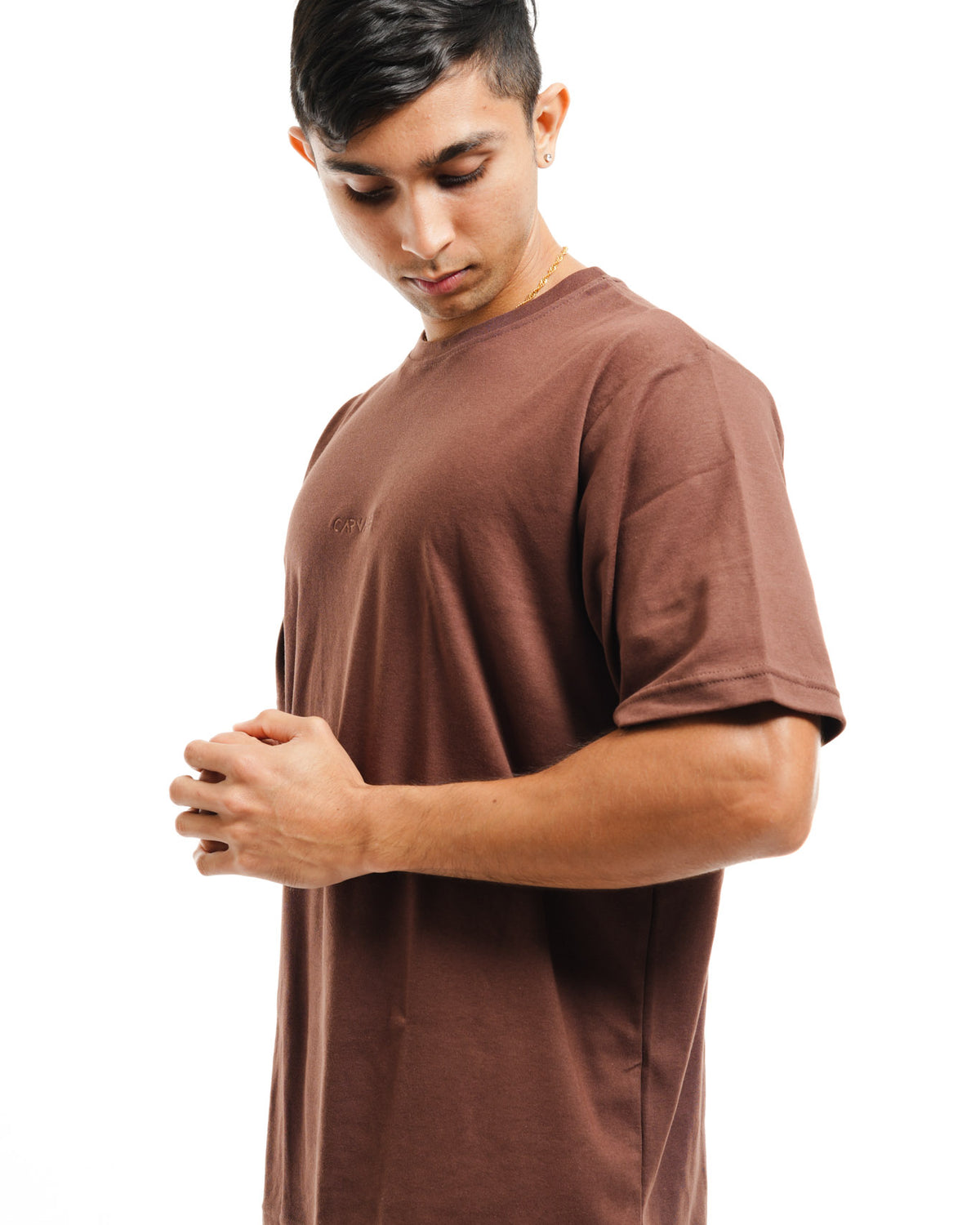 Desire Oversize Tee - Coco Brown