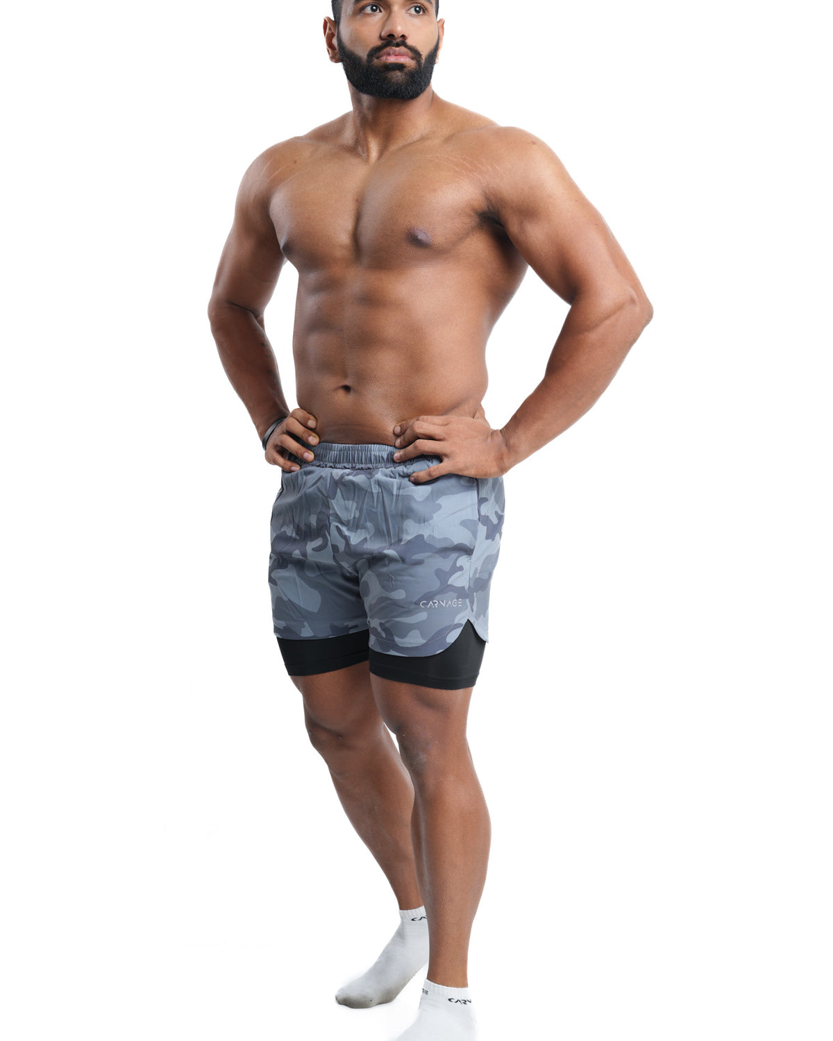 Camo Compression Short