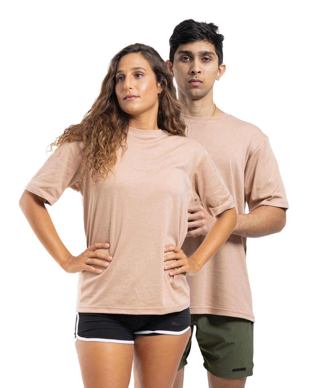 Desire Oversize Tee - Washed Brown