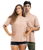 Desire Oversize Tee - Washed Brown