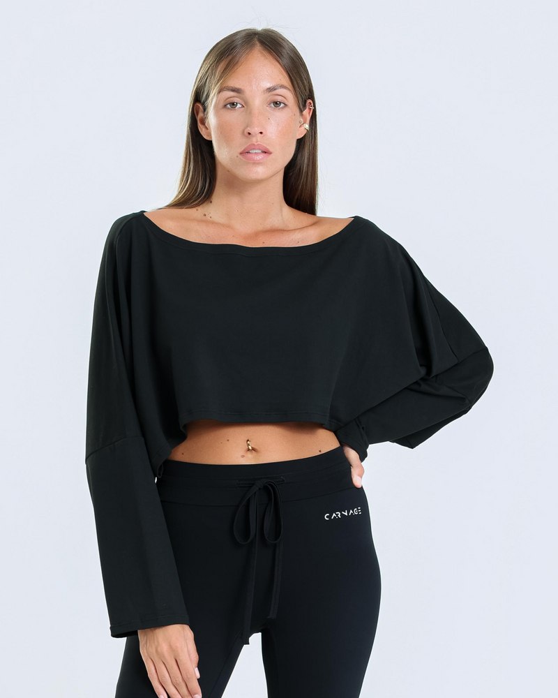 Boxy Long Sleeve Top