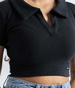 Essential Cropped Polo