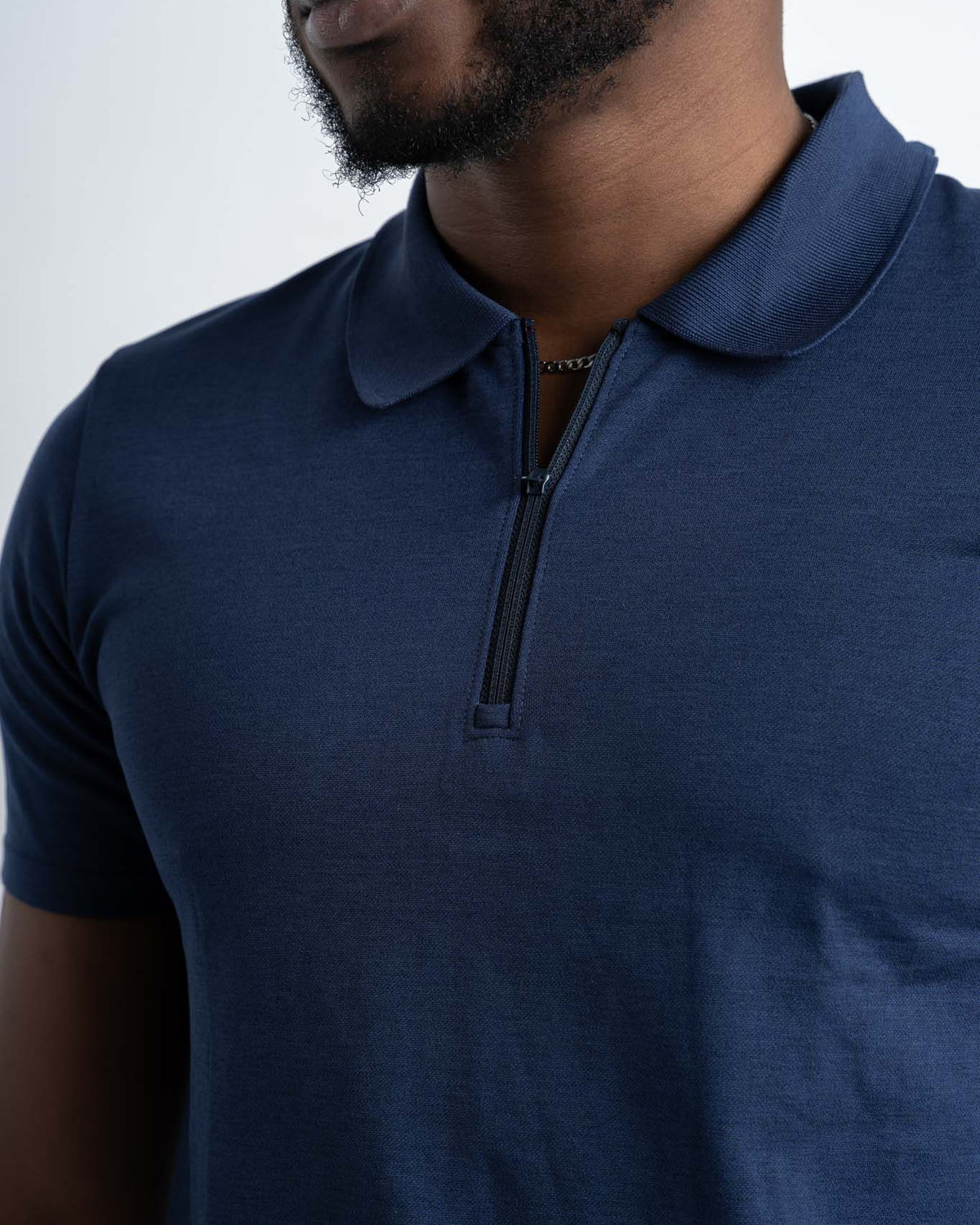Essential Seamless 1/4 Zip up Polo