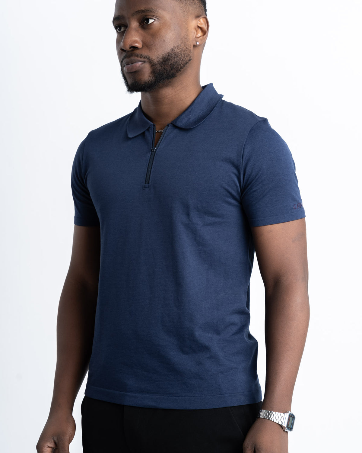 Essential Seamless 1/4 Zip up Polo