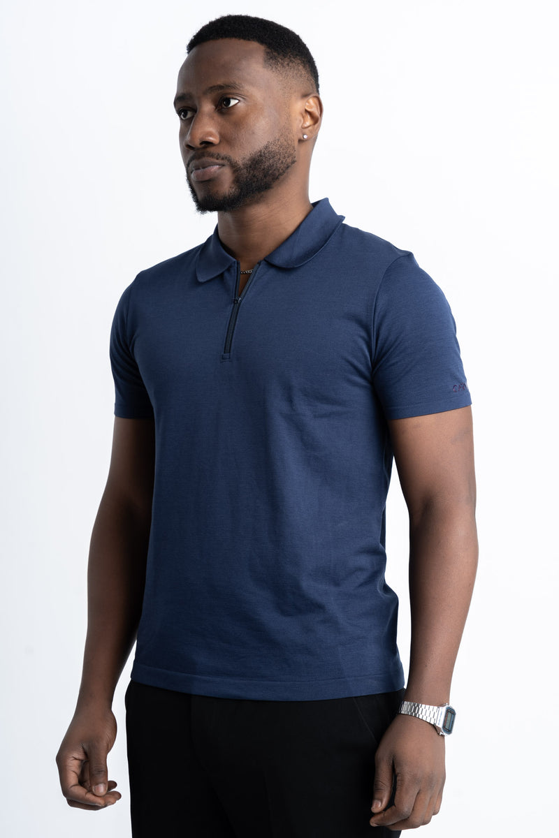 Essential Seamless 1/4 Zip up Polo