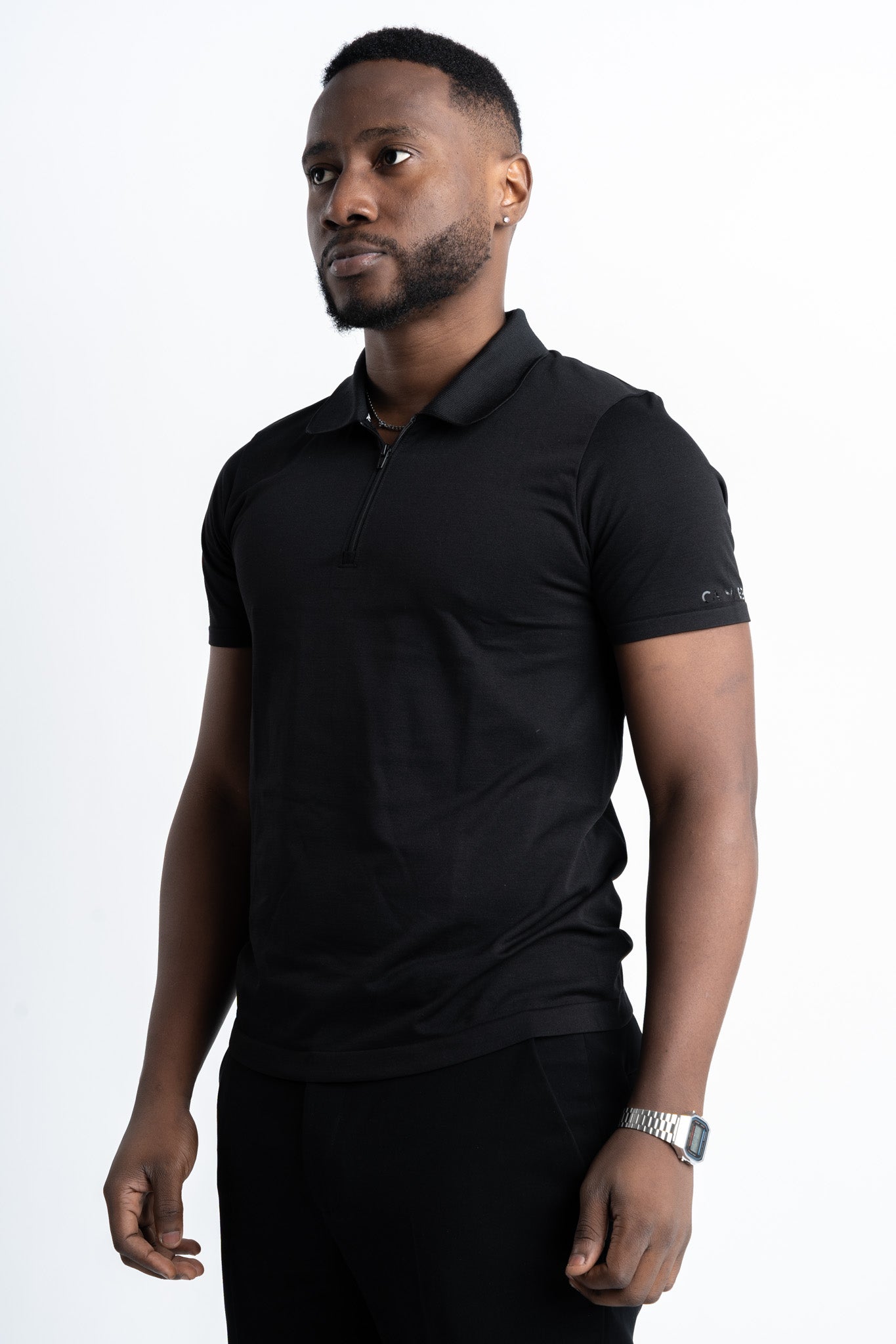 Essential Seamless 1/4 Zip up Polo