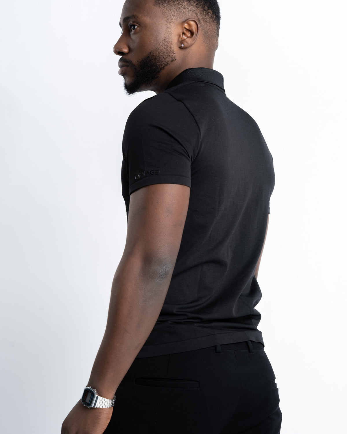 Essential Seamless 1/4 Zip up Polo