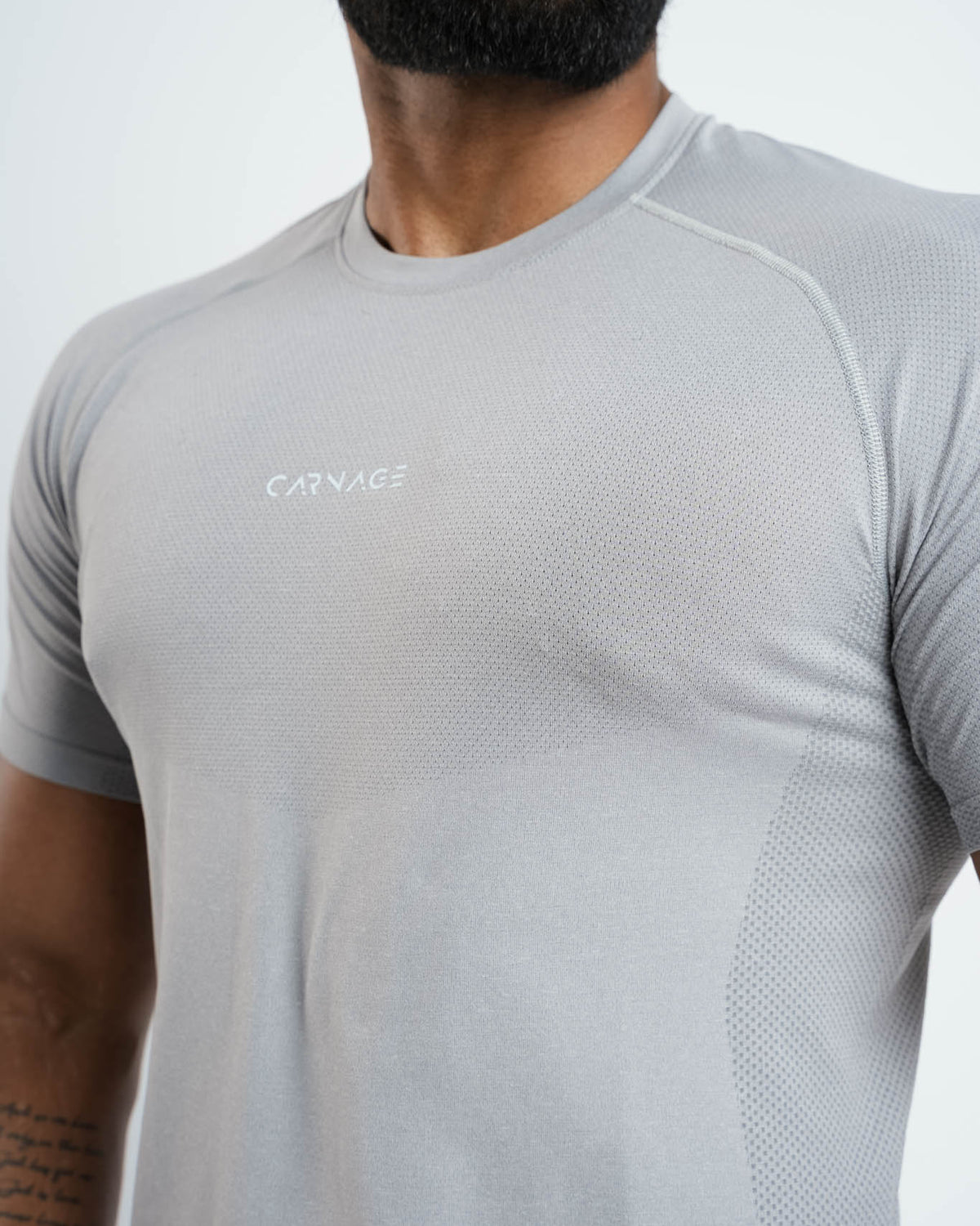 Heather Seamless Performance Tee
