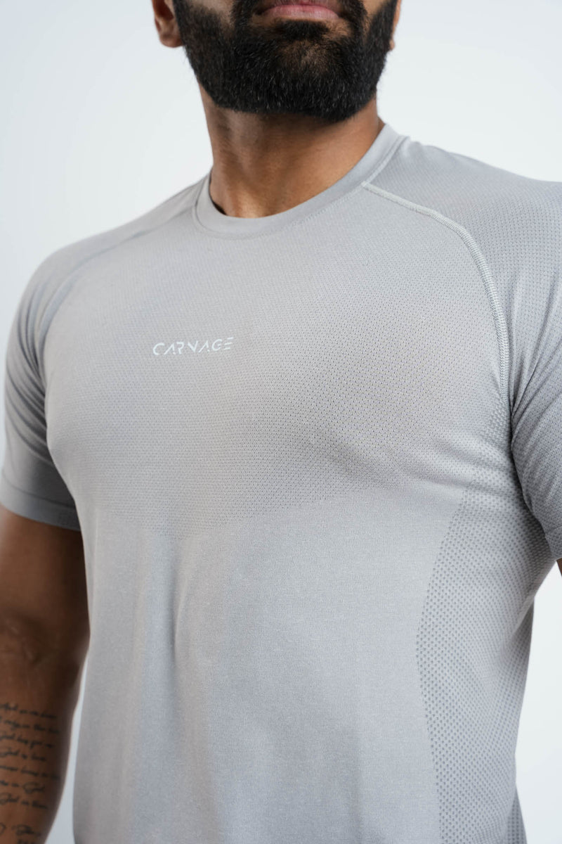 Heather Seamless Performance Tee