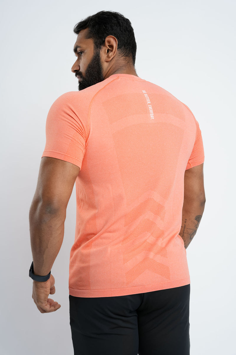 Heather Seamless Performance Tee