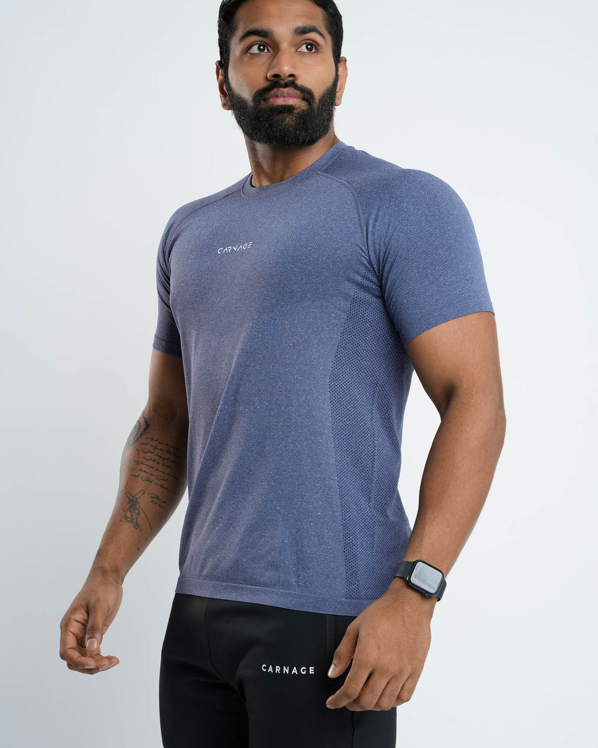 Heather Seamless Performance Tee
