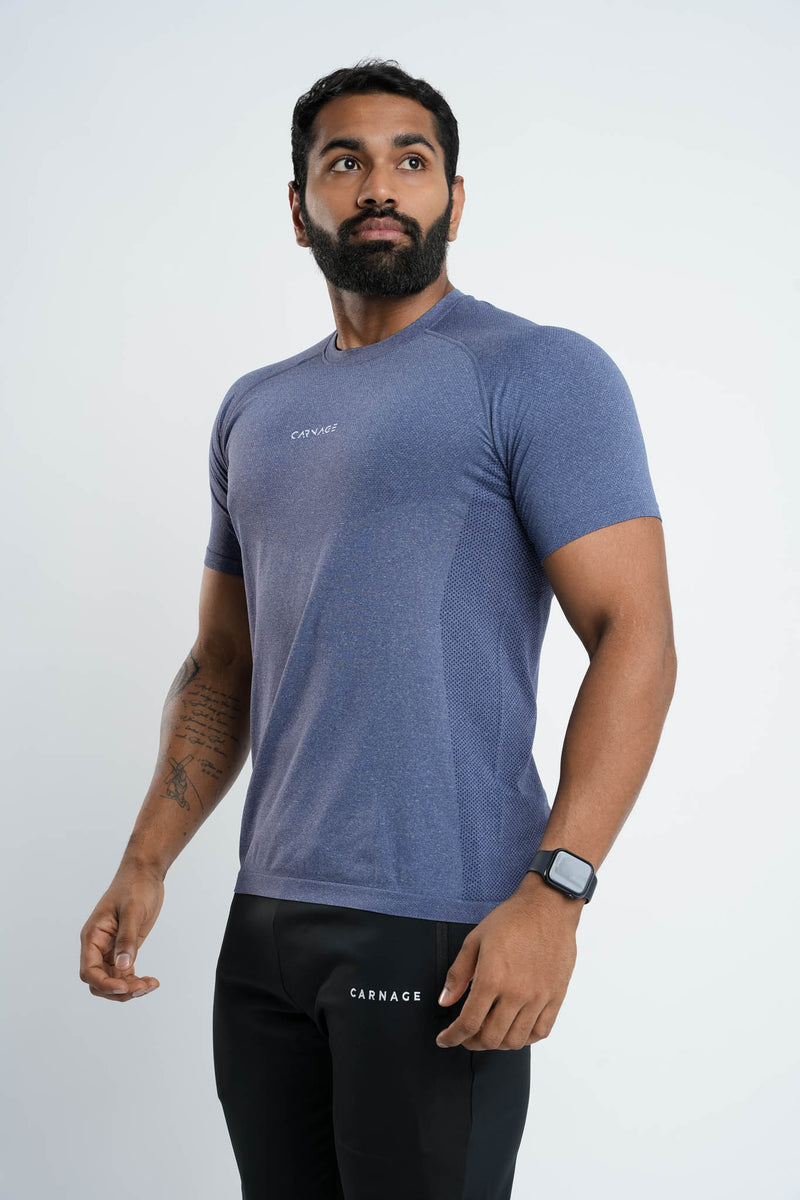 Heather Seamless Performance Tee