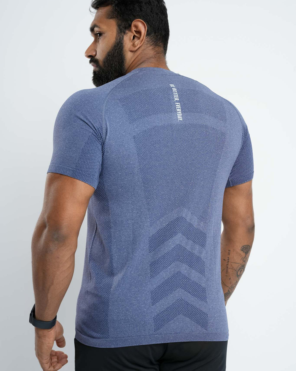 Heather Seamless Performance Tee