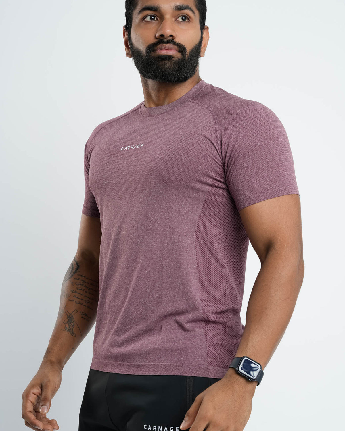 Heather Seamless Performance Tee