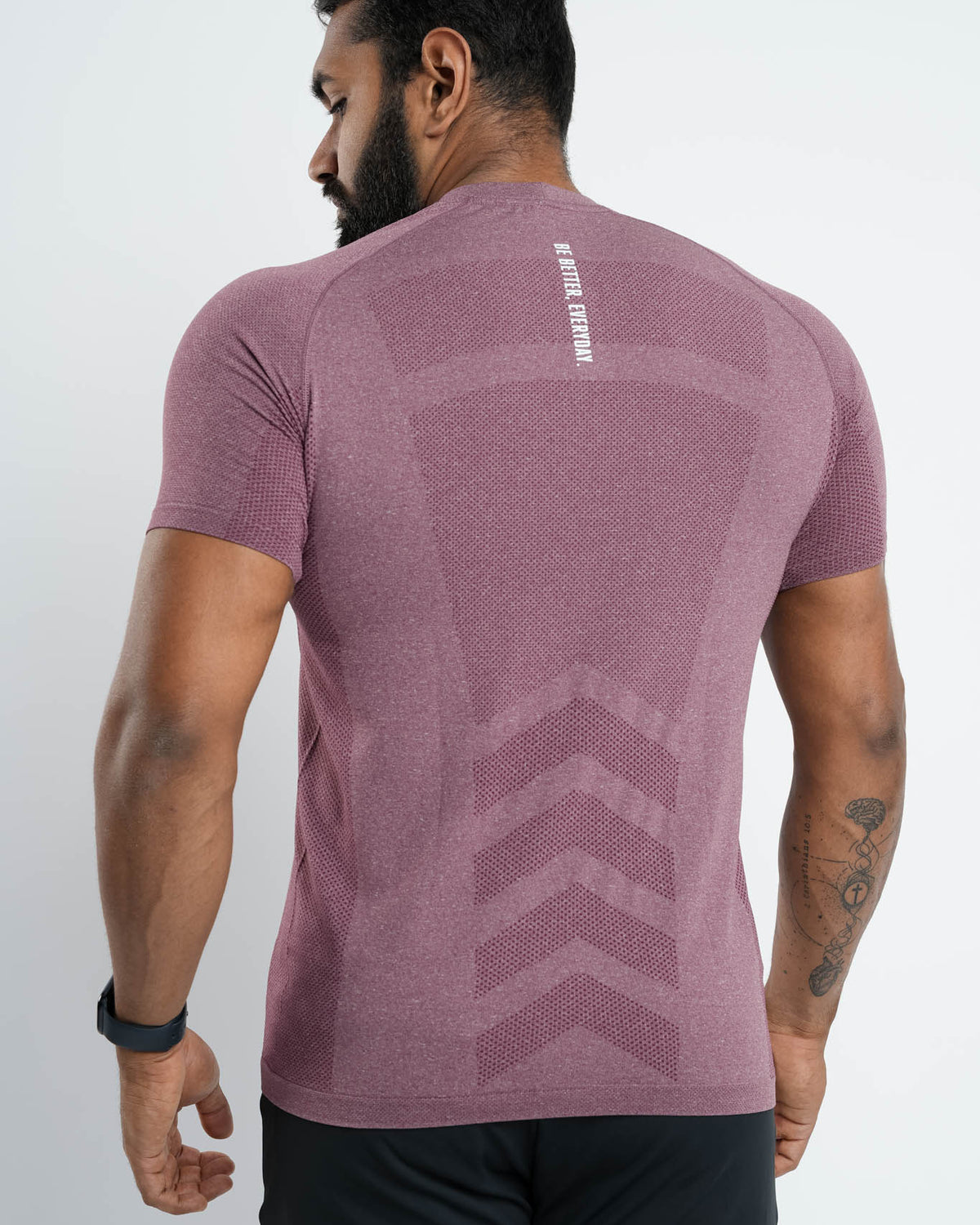 Heather Seamless Performance Tee