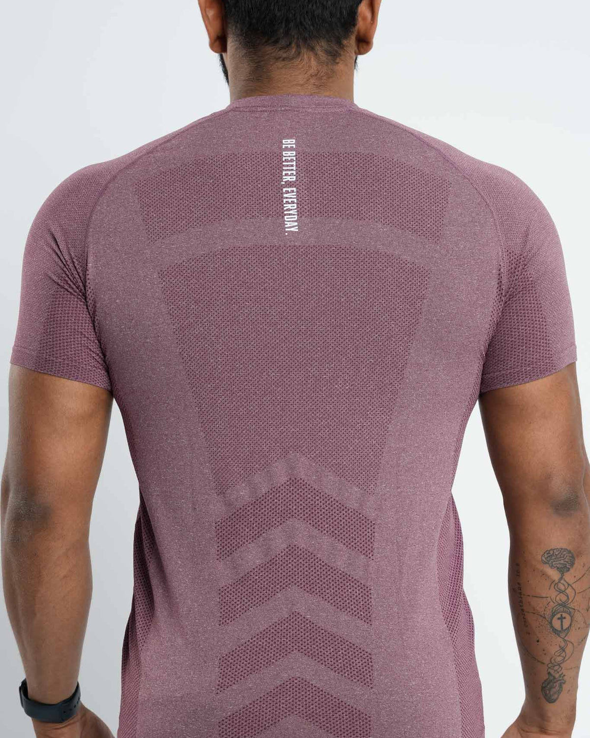 Heather Seamless Performance Tee