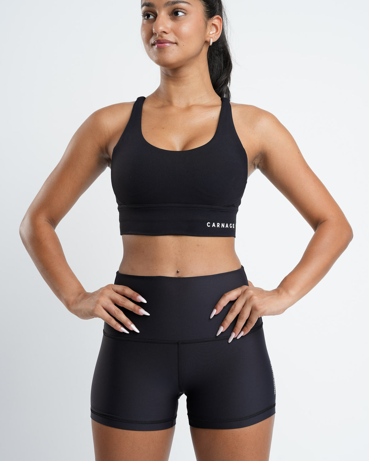 Refined Midi Biker Short