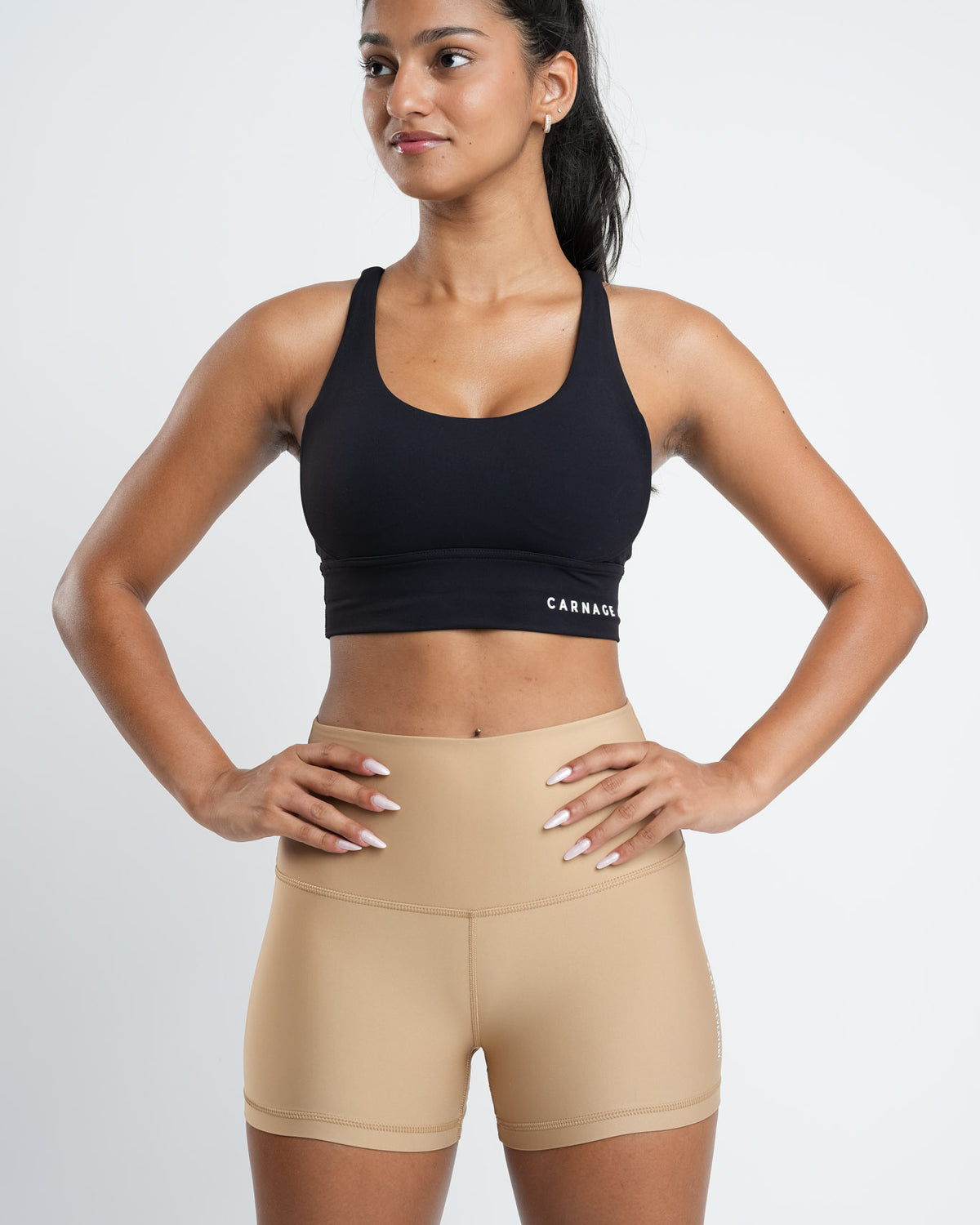Refined Midi Biker Short