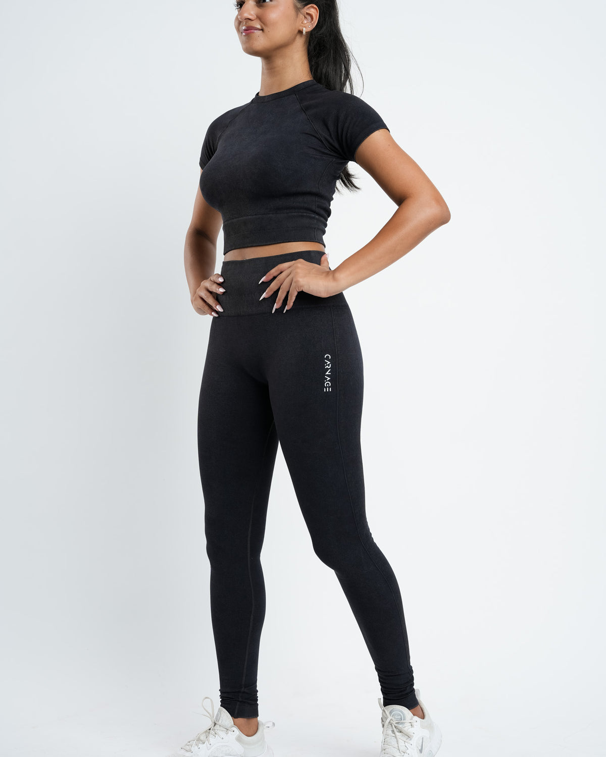 Seamless Acid Wash Crop