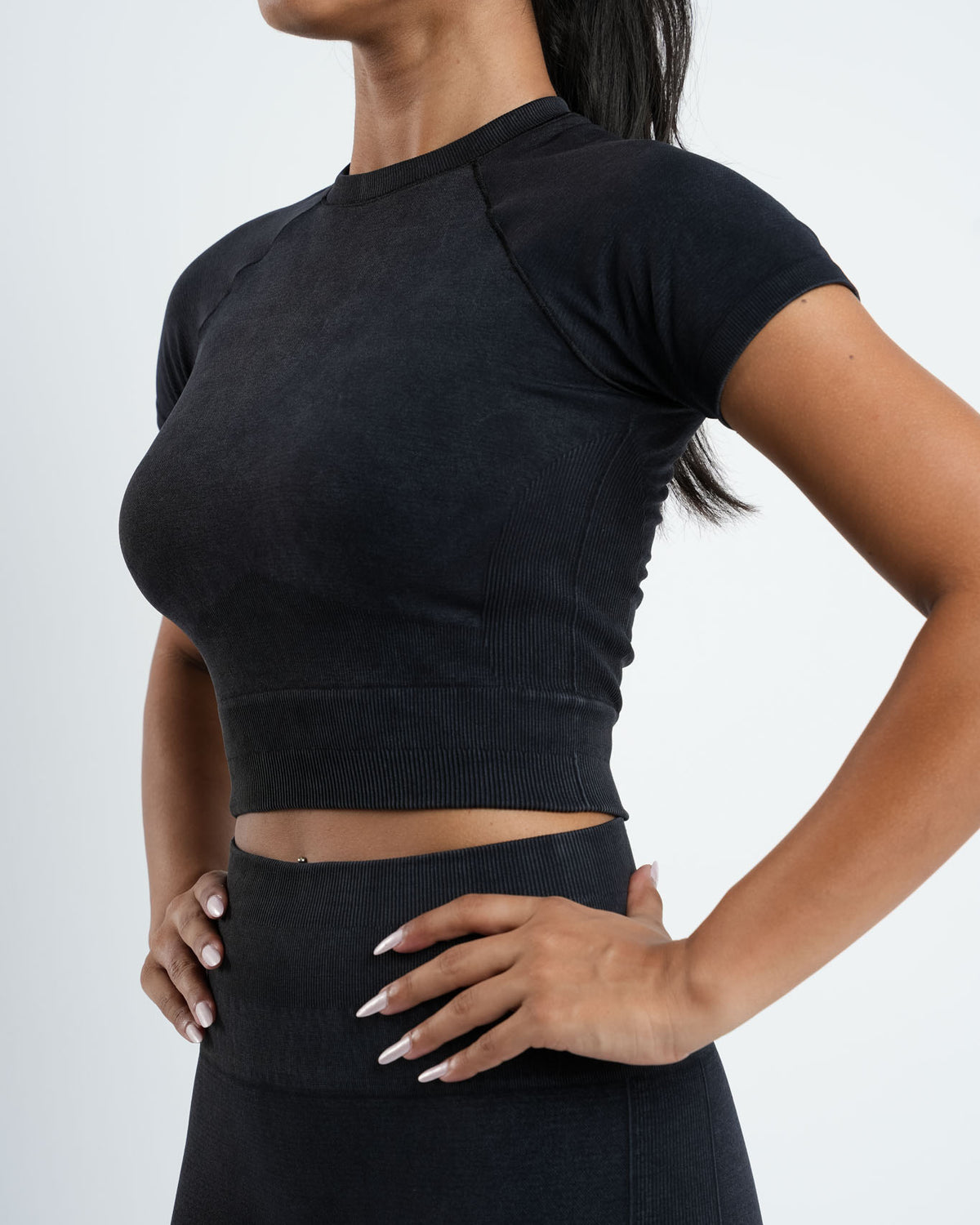 Seamless Acid Wash Crop