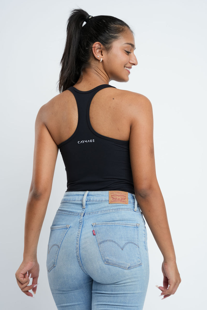 Refined Racer Back Bodysuit