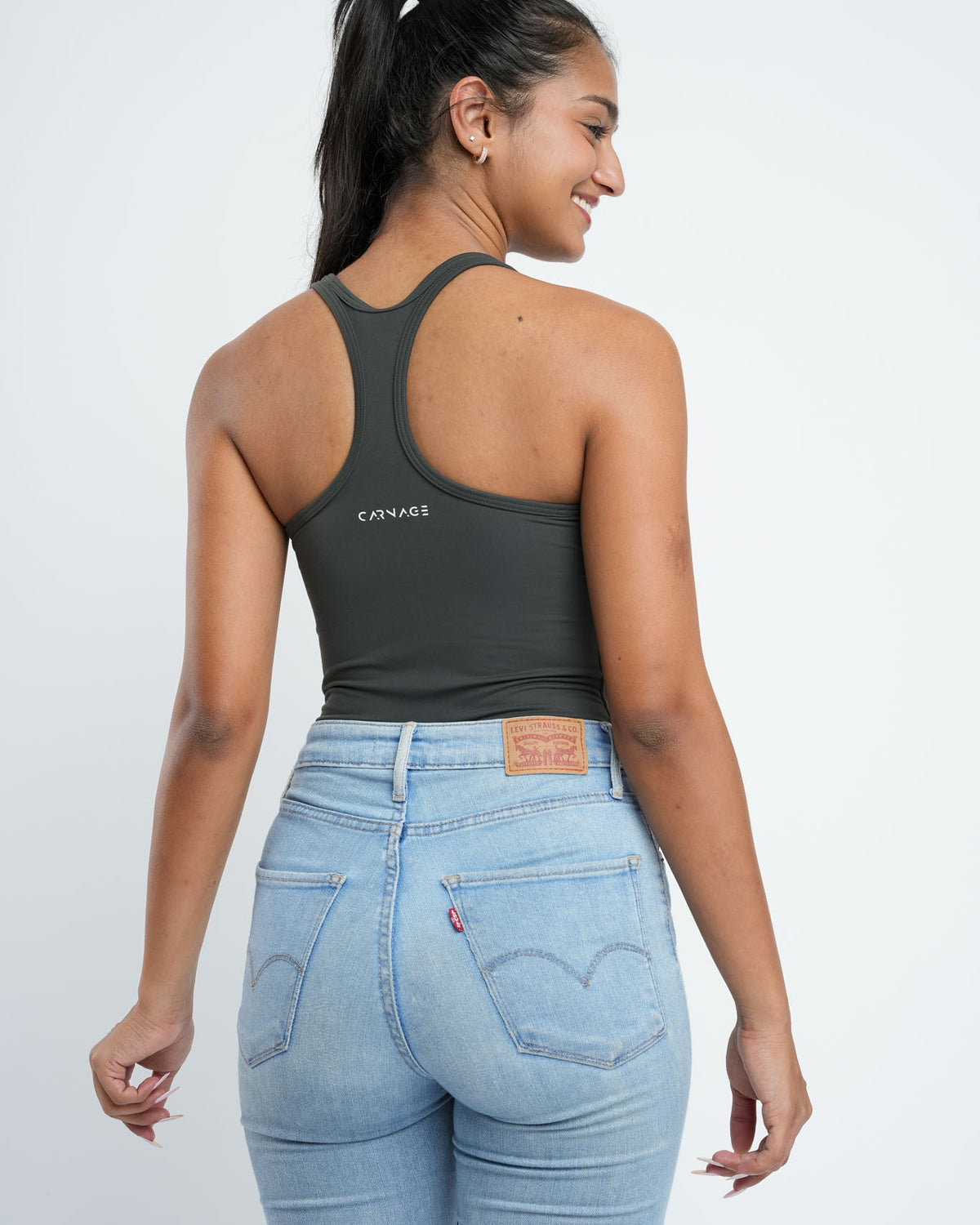 Refined Racer Back Bodysuit