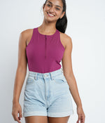 Refined Zip Up Bodysuit